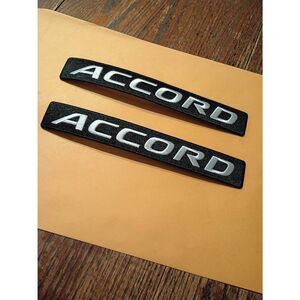New Honda Accord Black White Iron On Patches for Jacket Hat Shirt Pants Car Cove